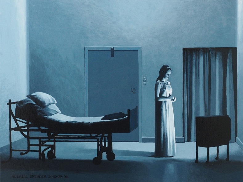 Persona - Elisabet in Hospital by artist Russell Spencer
