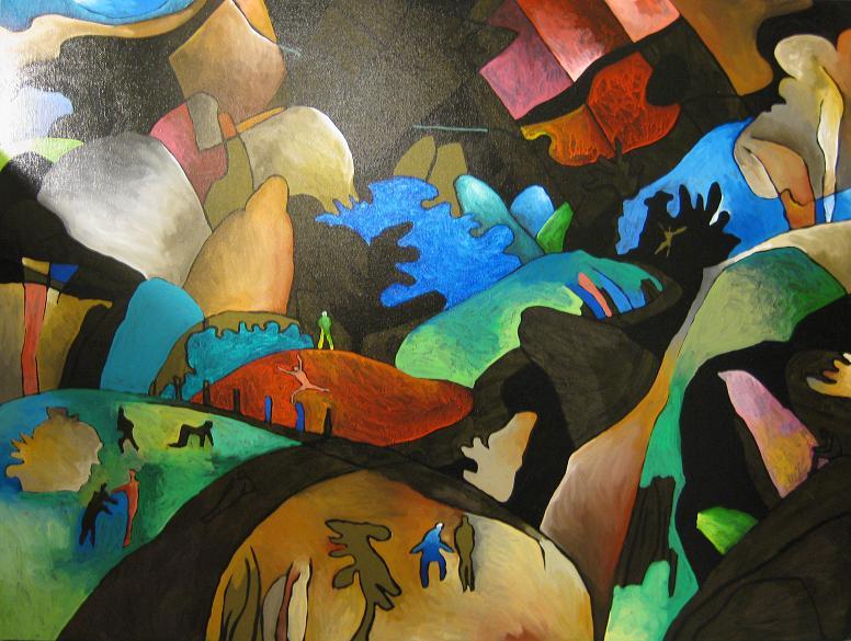 Progress Picture 6/17 for Landscape With Hilary Swank