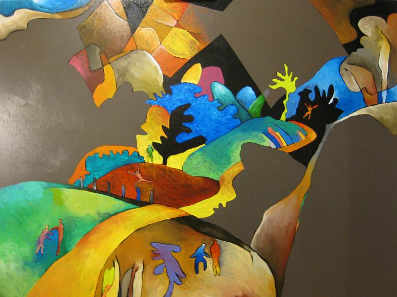 Progress Picture 8/17 for Landscape With Hilary Swank