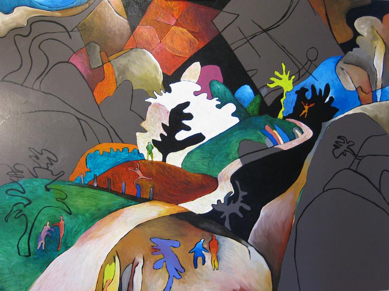 Progress Picture 10/17 for Landscape With Hilary Swank