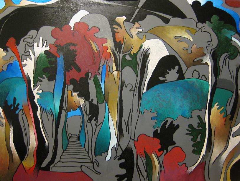 Progress Picture 3/17 for Wednesday In The Woods