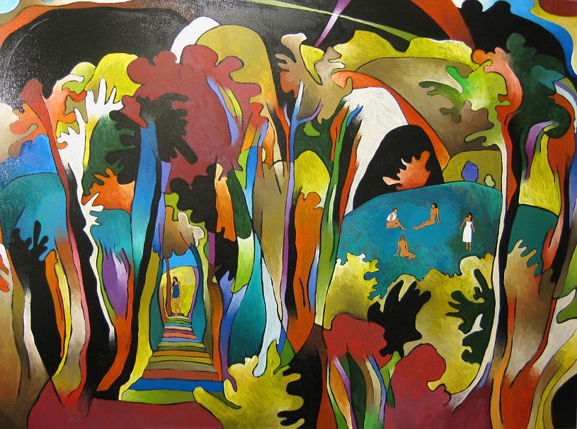 Progress Picture 7/17 for Wednesday In The Woods