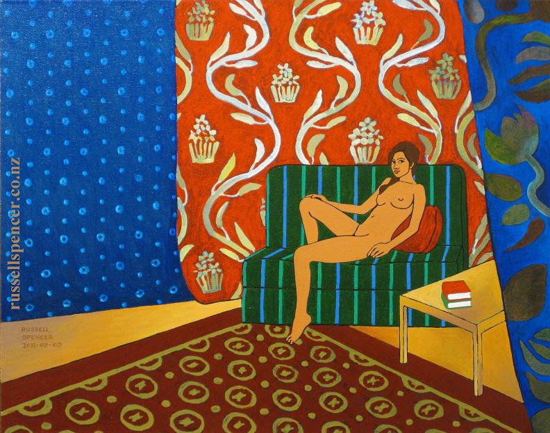 Finished Painting Booklover