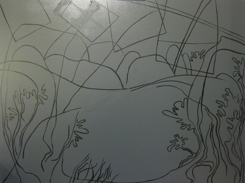 Progress Picture 1/22 for Small Nude In Large Landscape