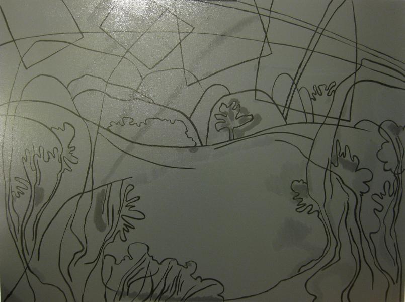 Progress Picture 2/22 for Small Nude In Large Landscape