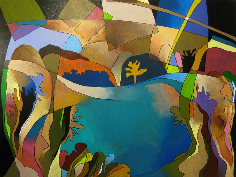 Progress Picture 6/22 for Small Nude In Large Landscape