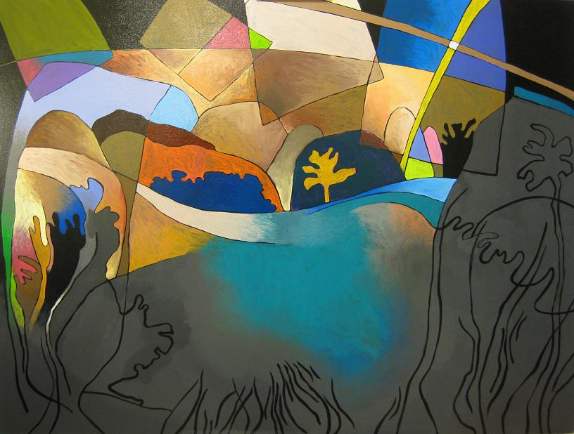 Progress Picture 8/22 for Small Nude In Large Landscape