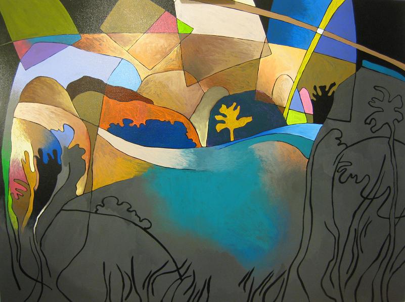 Progress Picture 10/22 for Small Nude In Large Landscape