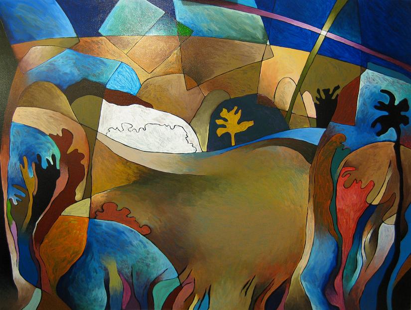 Progress Picture 15/22 for Small Nude In Large Landscape