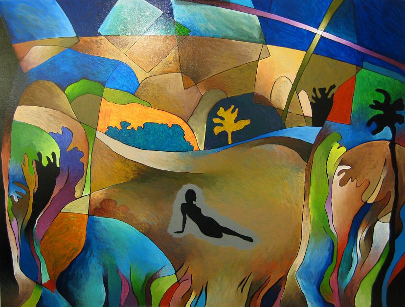 Progress Picture 18/22 for Small Nude In Large Landscape