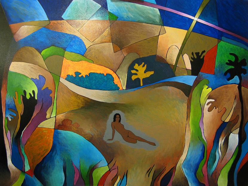 Progress Picture 20/22 for Small Nude In Large Landscape