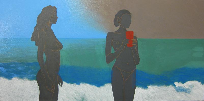 Progress Picture 7/23 for Kiwi Artist Imagines The Mediterranean