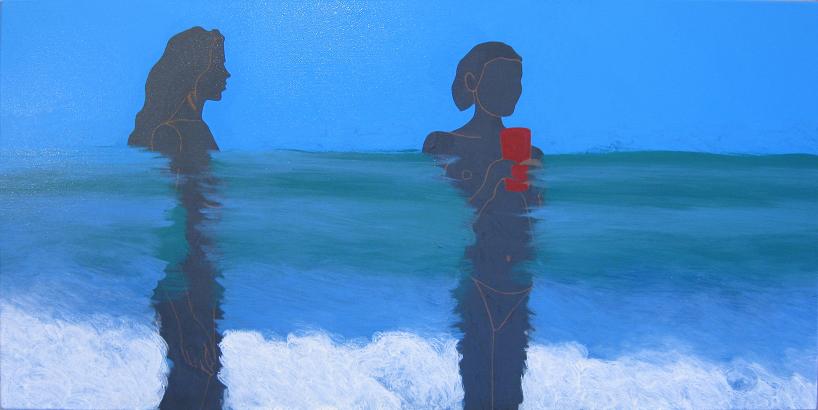 Progress Picture 10/23 for Kiwi Artist Imagines The Mediterranean