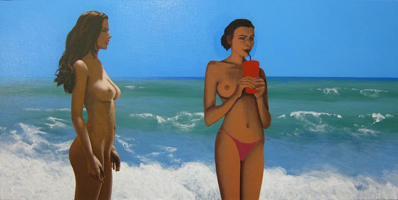 Progress Picture 19/23 for Kiwi Artist Imagines The Mediterranean