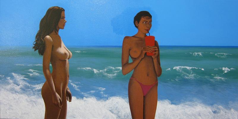 Progress Picture 21/23 for Kiwi Artist Imagines The Mediterranean