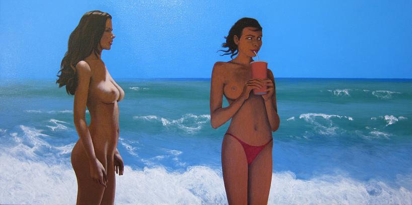 Progress Picture 22/23 for Kiwi Artist Imagines The Mediterranean