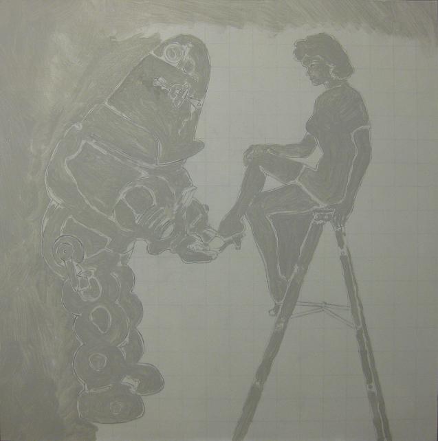 Progress Picture 1/16 for Robbie Assists Altaira In The Library