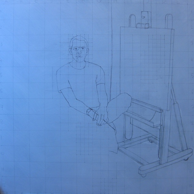 Progress Picture 1/22 for Self-Portrait In Best Painting Trousers