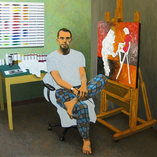 Progress Picture 13/22 for Self-Portrait In Best Painting Trousers