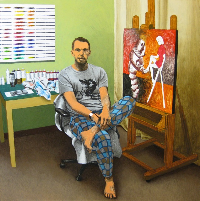 Progress Picture 16/22 for Self-Portrait In Best Painting Trousers