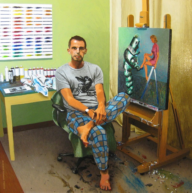 Progress Picture 19/22 for Self-Portrait In Best Painting Trousers