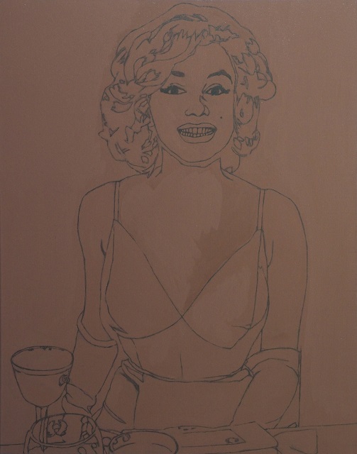 Progress Picture 1/16 for Marilyn Grinning