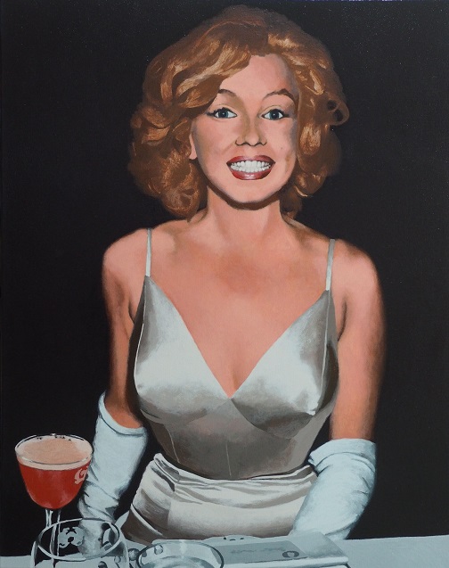 Progress Picture 13/16 for Marilyn Grinning