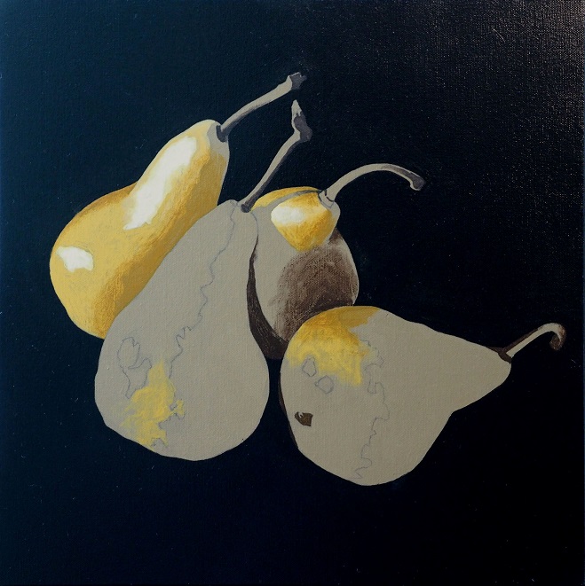 Progress Picture 2/7 for Four Pears