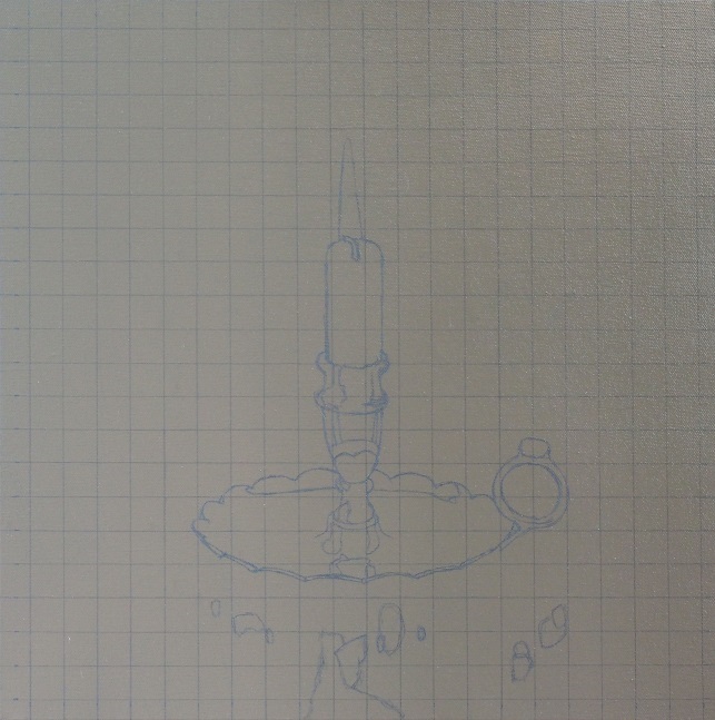 Progress Picture 1/10 for White Candle