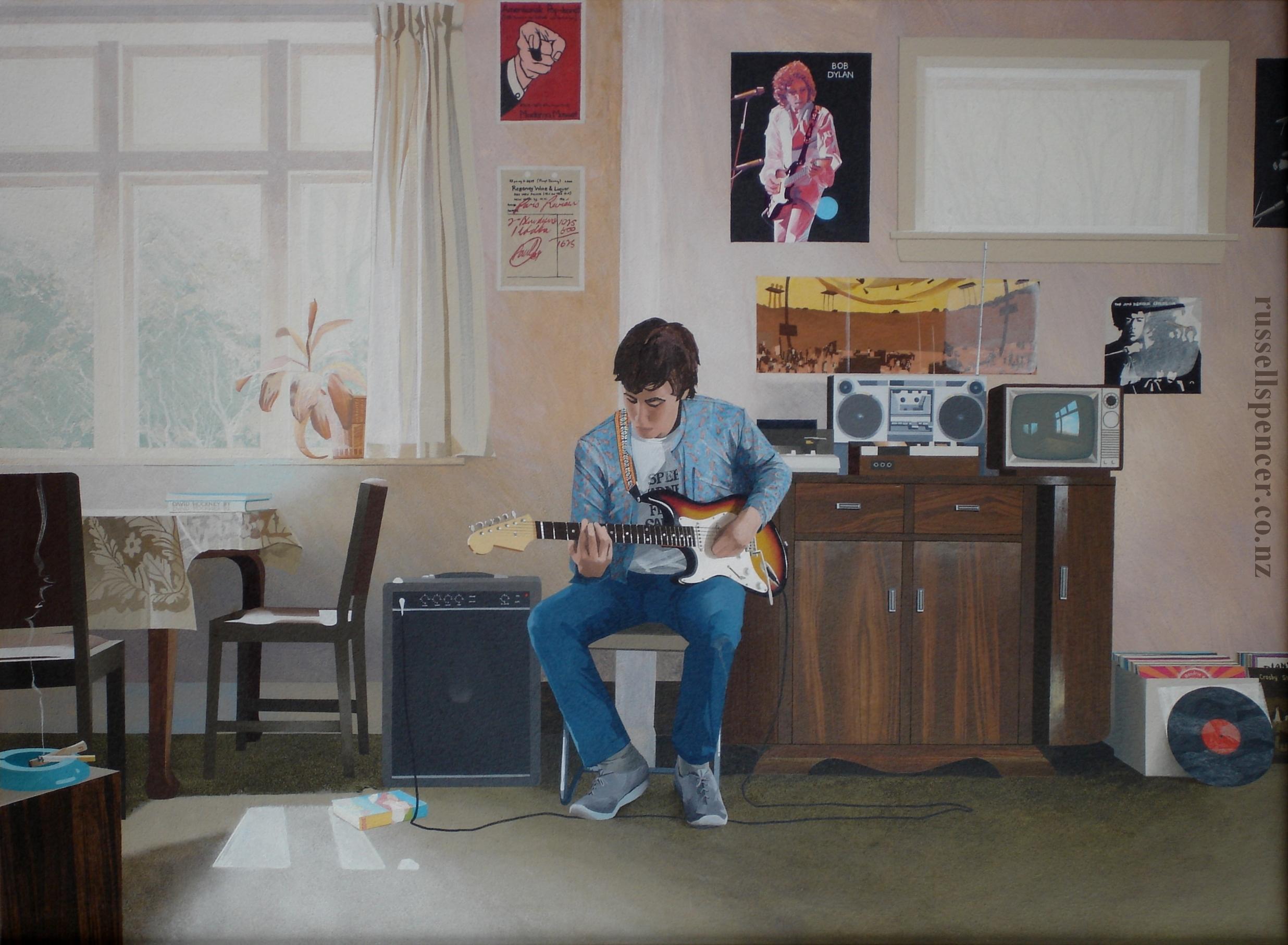 Kelburn Interior - painting by artist Russell Spencer (Large)