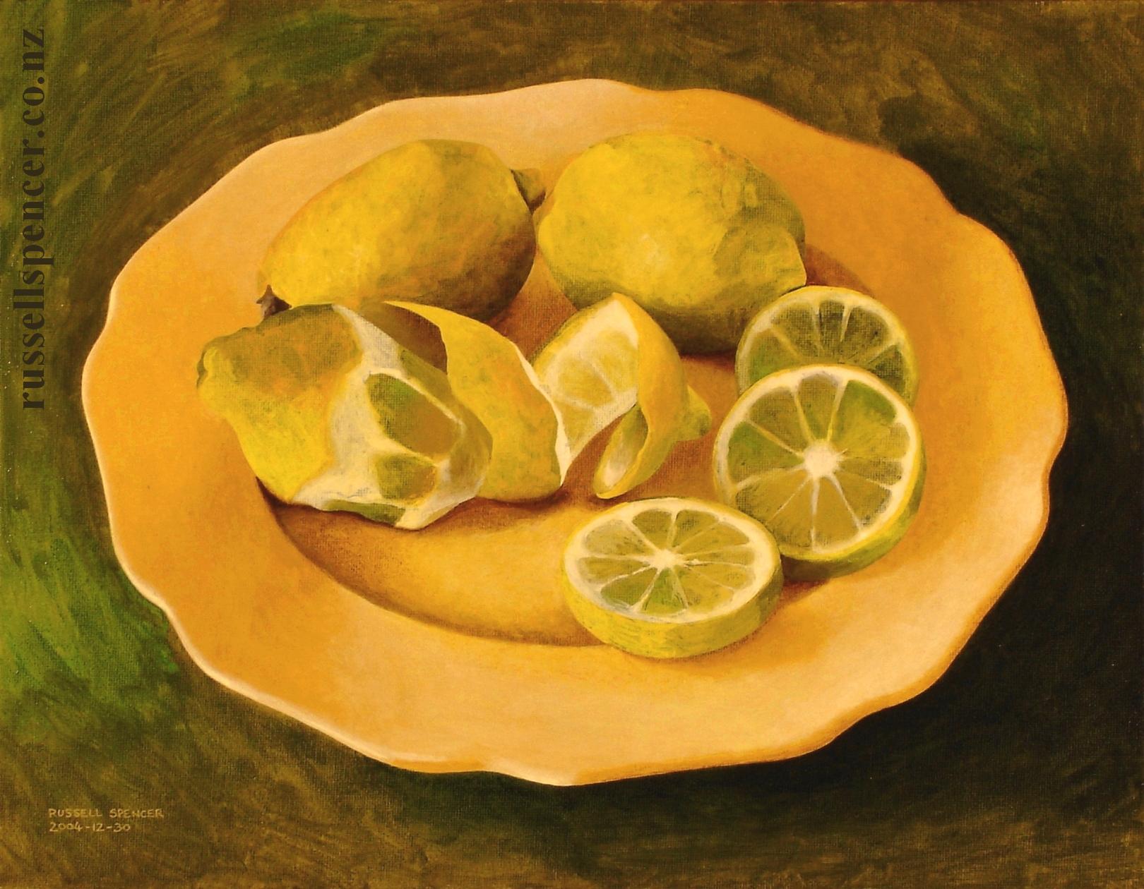 Lemons by artist Russell Spencer (Large)