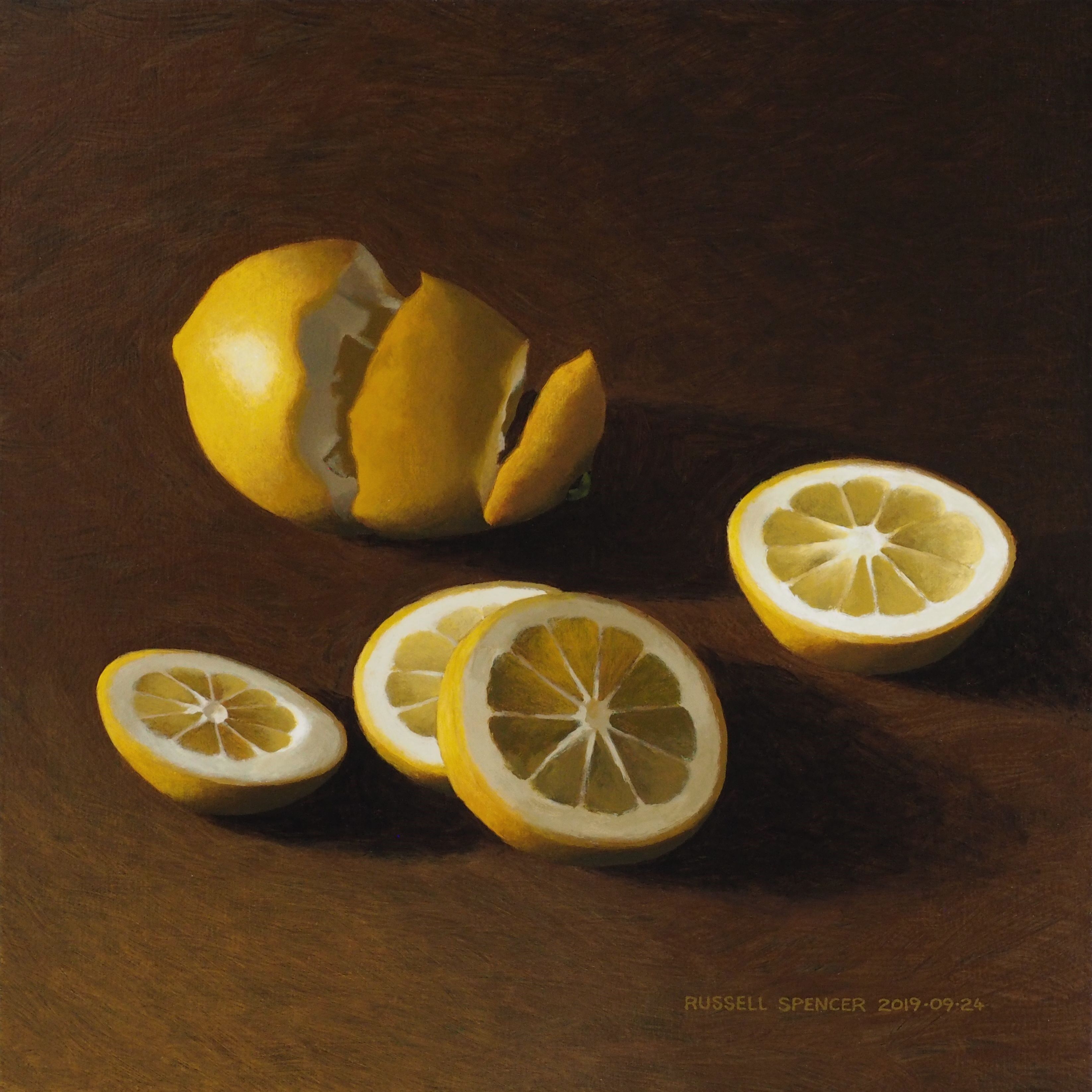 Two Lemons by artist Russell Spencer (Large)